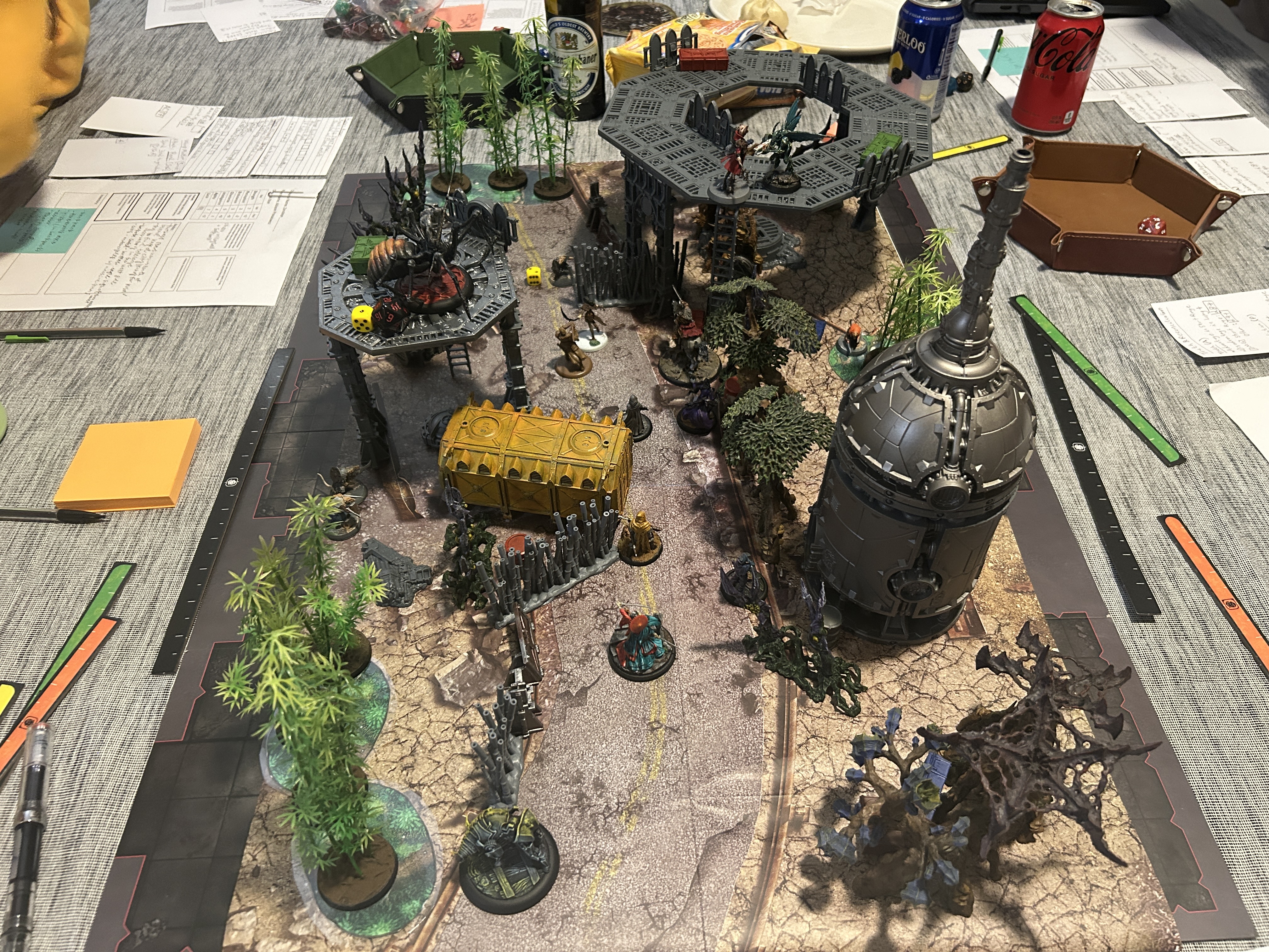 The Oil Refinery and Road Battlefield